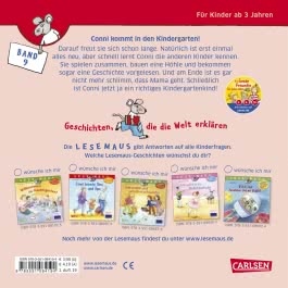 LESEMAUS 9: Conni kommt in den Kindergarten (Neuausgabe)