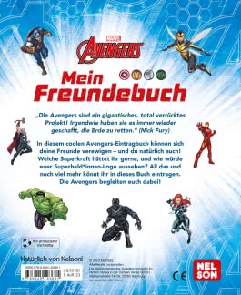 Marvel Avengers: Mein Freundebuch