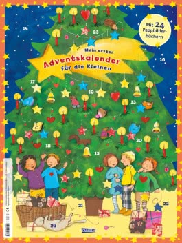 Mein erster Adventskalender für die Kleinen - mit 24 Pappbilderbüchern - 2021