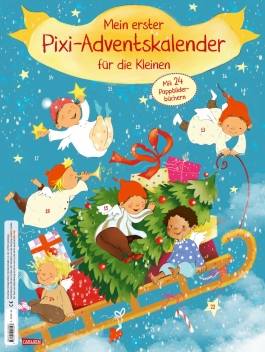Mein erster Pixi-Adventskalender für die Kleinen - mit 24 Pappbilderbüchern - 2024