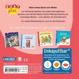 Baby Pixi (unkaputtbar) 126: Mein erstes Buch vom Winter
