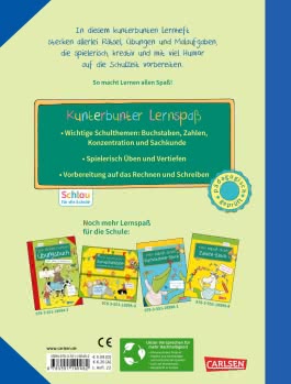 Schlau für die Schule: Mein kunterbuntes dickes Lernheft: Buchstaben und Zahlen