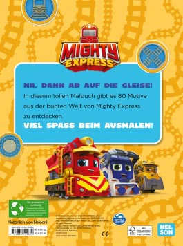 Mighty Express: Mein großer Malspaß