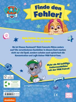 PAW Patrol: Finde den Fehler!