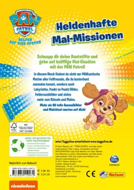 PAW Patrol: Heldenhafte Mal-Missionen