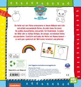 PAW Patrol Lernbuch: Mein erstes Malbuch