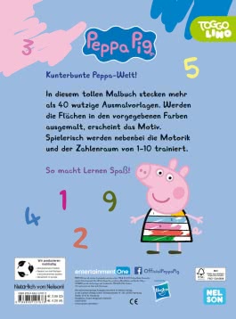 Peppa: Malen nach Zahlen