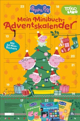 Rückseite von „Peppa Minibuch-Adventskalender“