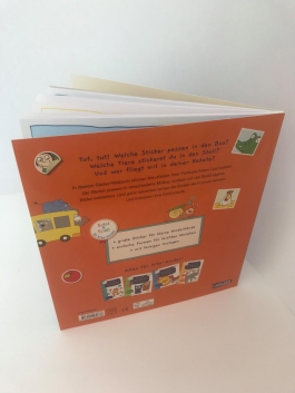 Spiel+Spaß für KiTa-Kinder: Mein buntes Sticker-Malbuch