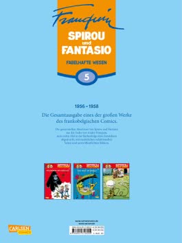 Spirou und Fantasio Gesamtausgabe 5: Fabelhafte Wesen