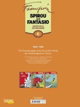 Spirou und Fantasio Gesamtausgabe 6: Unheilvolle Erfindungen