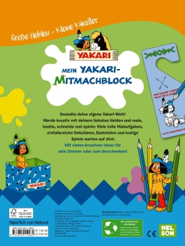 Yakari: Große Helden - Kleine Künstler: Mein Yakari-Mitmachblock