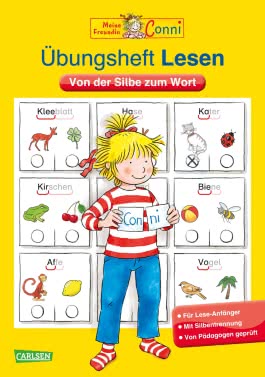 Conni Gelbe Reihe (Beschäftigungsbuch): Übungsheft Lesen