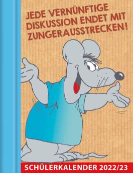 Uli Stein – Schülerkalender 2022/2023 mit 12 Postkarten und 2 Stickerbögen