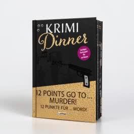 Interaktives Krimi-Dinner-Buch: 12 points go to murder!