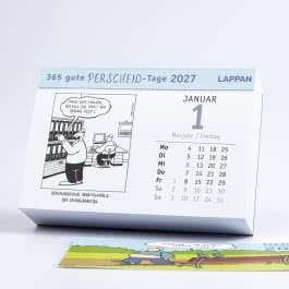 365 gute Perscheid-Tage 2027: Tageskalender