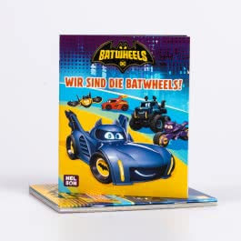 Nelson Mini-Bücher: 4er DC Batwheels 1-4