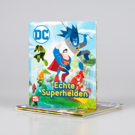 Nelson Mini-Bücher: 4er DC Superhelden 1-4
