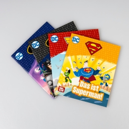 Nelson Mini-Bücher: 4er DC Superhelden 5-8