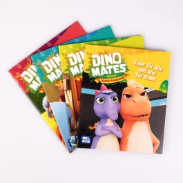 Nelson Mini-Bücher: 4er Dino Mates 1-4