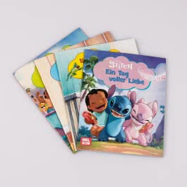 Nelson Mini-Bücher: 4er Disney Lilo & Stitch 1-4