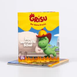 Nelson Mini-Bücher: 4er Grisu – Der kleine Drache 1-4
