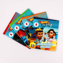 Nelson Mini-Bücher: 4er Hot Wheels 1-4