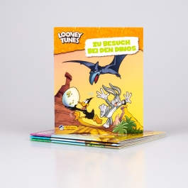 Nelson Mini-Bücher: 4er Looney Tunes 1-4