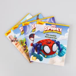 Nelson Mini-Bücher: 4er Marvel: Spidey und seine Super-Freunde: 1-4