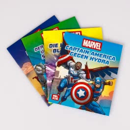 Nelson Mini-Bücher: 4er Marvel 5-8