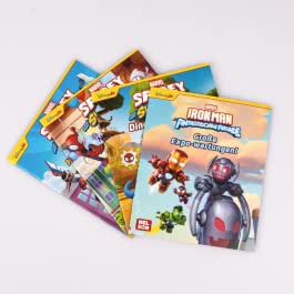 Nelson Mini-Bücher: 4er MARVEL Team Up! 1-4