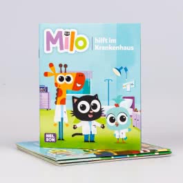 Nelson Mini-Bücher: 4er Milo 1-4