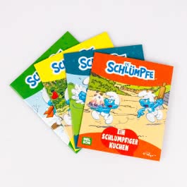 Nelson Mini-Bücher: 4er Schlümpfe 1-4