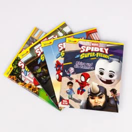 Nelson Mini-Bücher: 4er Spidey und seine Freunde 9-12