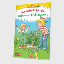 Conni Gelbe Reihe (Beschäftigungsbuch): Ausmalspaß für die Oster- und Frühlingszeit