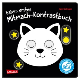 Babys erstes Mitmach-Kontrastbuch