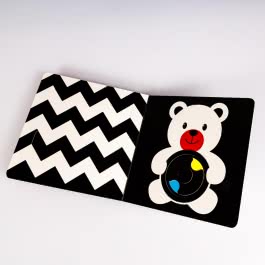 Babys erstes Mitmach-Kontrastbuch