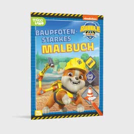 Rubble & Crew: Baupfotenstarkes Malbuch