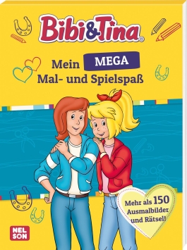 Bibi & Tina: Mein MEGA Mal- und Spielspaß
