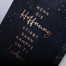 Blue Sky Black. Ohne Dunkelheit keine Sterne
