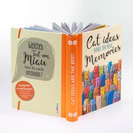 Cat ideas make the best memories 2021: Buch- und Terminkalender