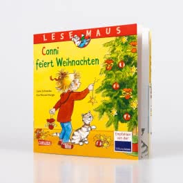 LESEMAUS 58: Conni feiert Weihnachten