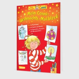 Mein Conni Weihnachts-Malblock