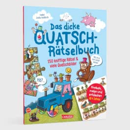 Das dicke Quatsch-Rätselbuch