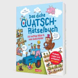 Das dicke Quatsch-Rätselbuch