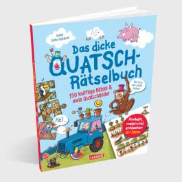 Das dicke Quatsch-Rätselbuch