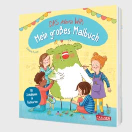 Das kleine WIR: Mein großes Malbuch