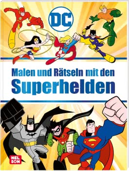 DC Superhelden: Malen und Rätseln mit den Superhelden