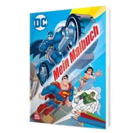 DC Superhelden: Mein Malbuch