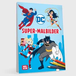 DC Superhelden: Super-Malbilder 